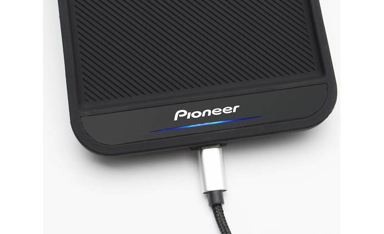 Pioneer SDA-CP300 LED indicator lets you know your phone is charging
