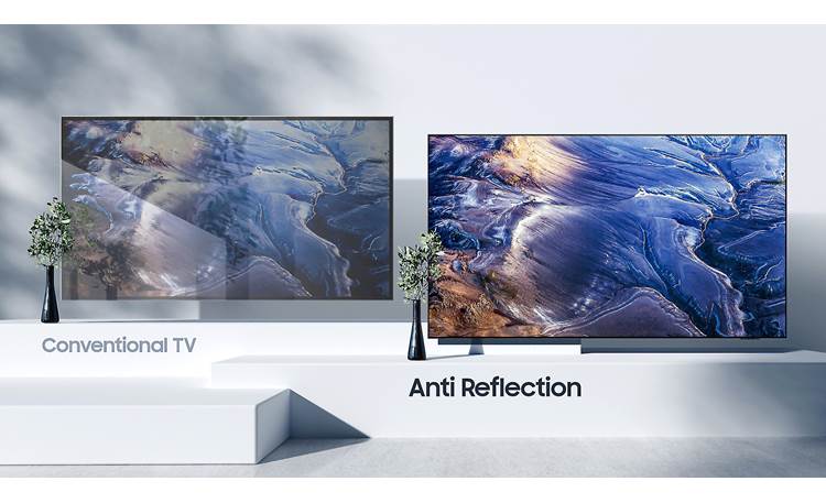 Samsung QN75QN800B Panel reduces glare and is designed to be viewed from any angle