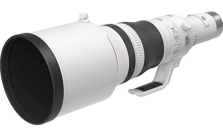 Canon RF 800mm f/5.6 L IS USM Shown with included lens hood attached