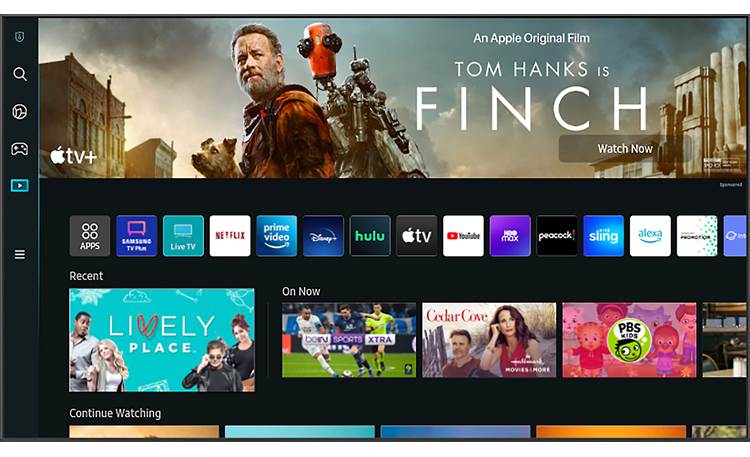Samsung QN75QN900B Smart Hub makes it easy to find your favorite content