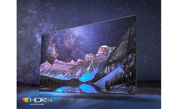 Samsung QN85Q80B Quantum HDR 12X (HDR10, HDR10+ Adaptive/Gaming, and HLG) for excellent picture contrast and brightness when viewing HDR content