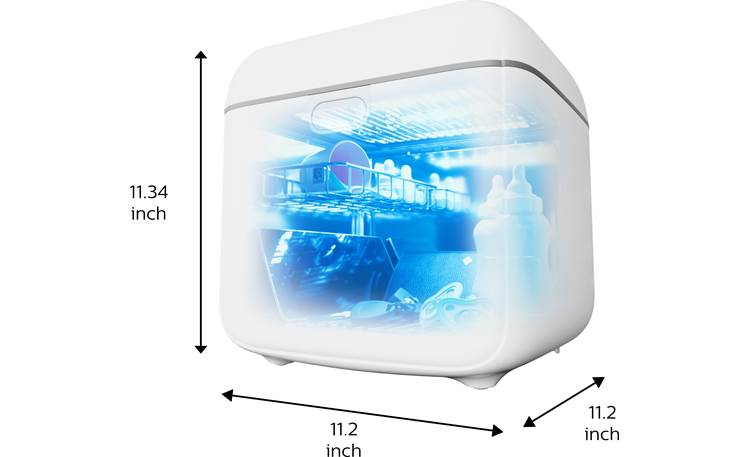 Philips UV-C Disinfection Box 10L UV sanitizer at Crutchfield