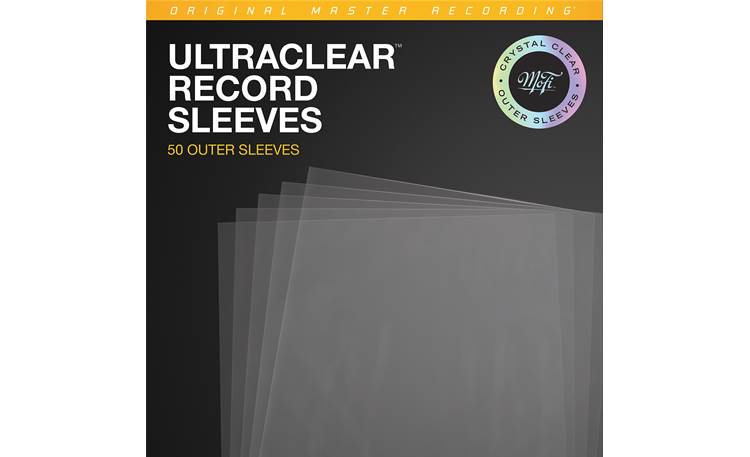MoFi Archival UltraClear Record Sleeves Protective outer record sleeves  (50-pack) at Crutchfield