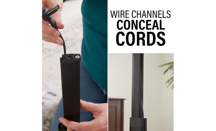 Sanus WSSE1A1 Hollow channel for cable management