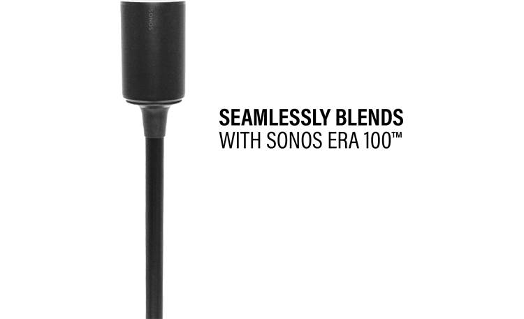 Sanus WSSE12 Lot De 100 Pieds D'Enceinte à Hauteur Fixe Pour Sonos Era 100 - Paires De Supports