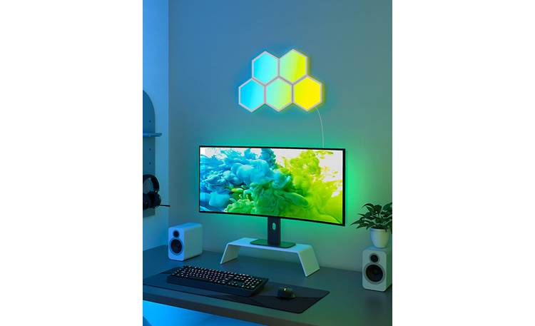 Govee Glide Hexagon Add ambiance to your gaming area