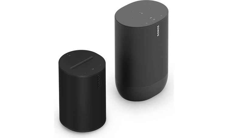 repræsentant stun Sovesal Sonos Era 100 and Move Bundle (Black) Indoor and outdoor streaming speaker  set with Bluetooth® and Wi-Fi® at Crutchfield