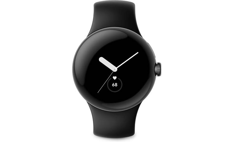 Google Pixel Watch (Matte Black case and Obsidian Active band 