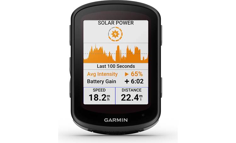 Garmin Edge Solar GPS cycling computer Power at Crutchfield