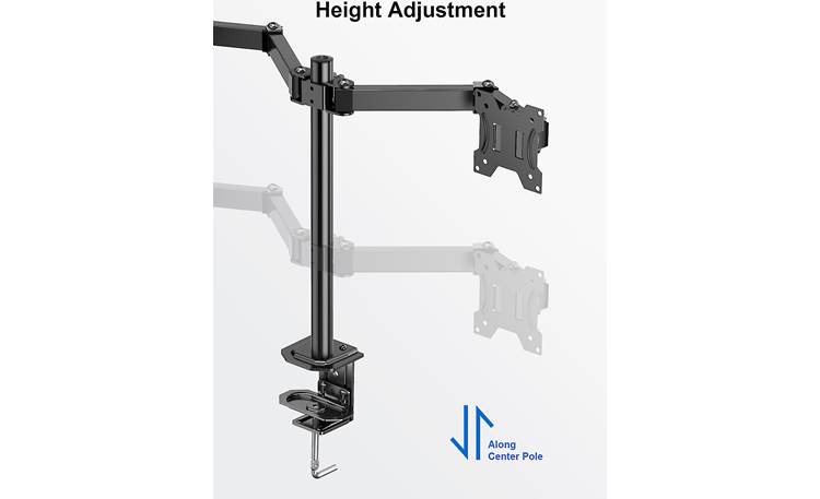 ErgoAV ERDAS2-01B Adjustable height