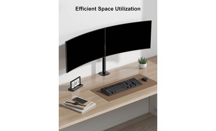 ErgoAV ERDAS2-01B Minimal deskspace required