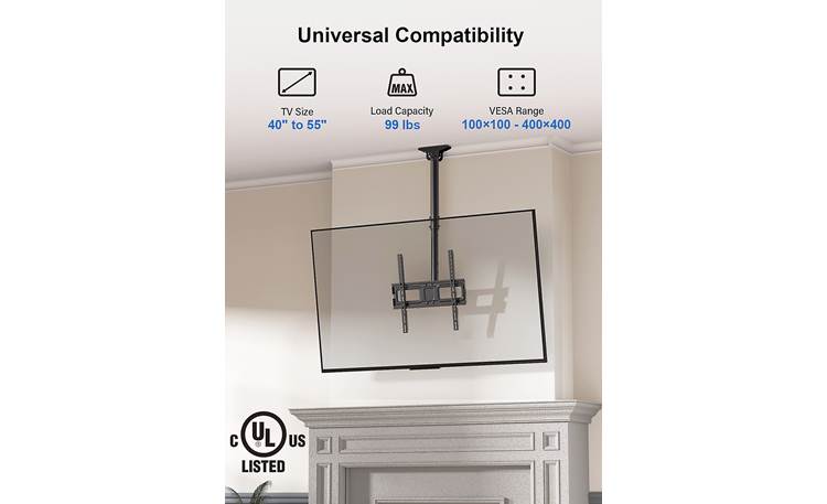 ErgoAV ERMCM1-01B For TVs 40