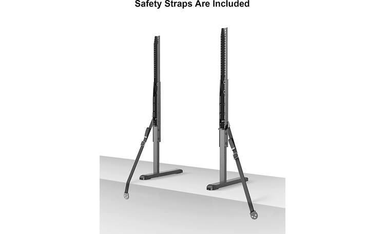ErgoAV ERTSX1-01B Included safety straps