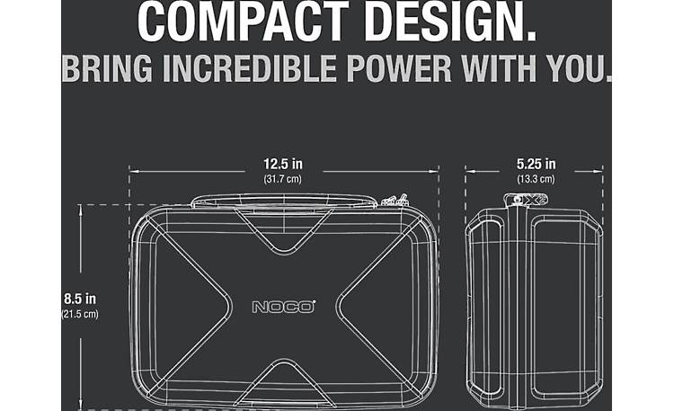 NOCO GBC103 EVA protection case for NOCO Boost X GBX75 jump