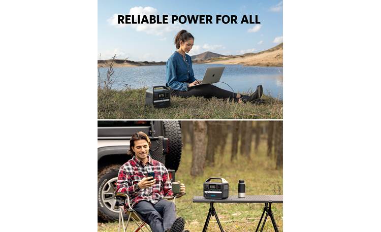 Anker PowerHouse 521 Portable power station with optional