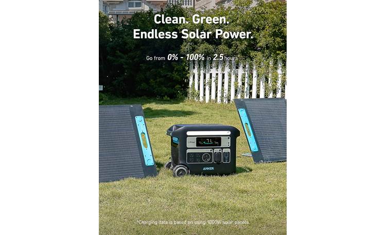 Anker PowerHouse 767 Solar panels sold separately