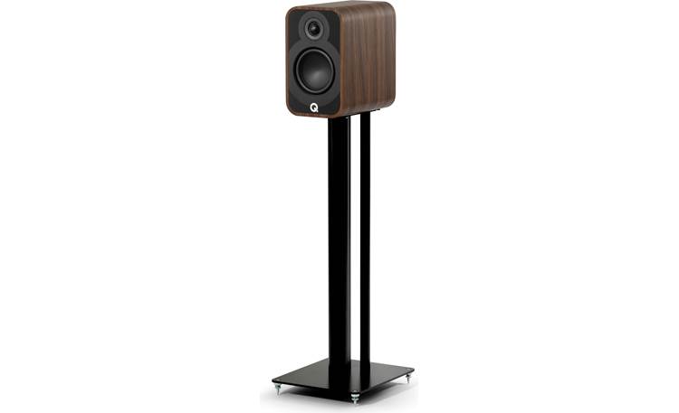 Q Acoustics 5010 Angled left view, grille removed, shown on 3000FSi stand (sold separately)