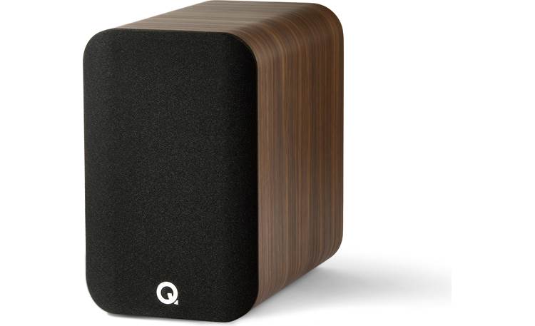 Q Acoustics 5020 Angled left view, with grille