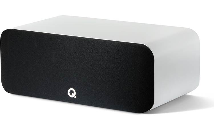 Q Acoustics 5090 Angled left view with grille