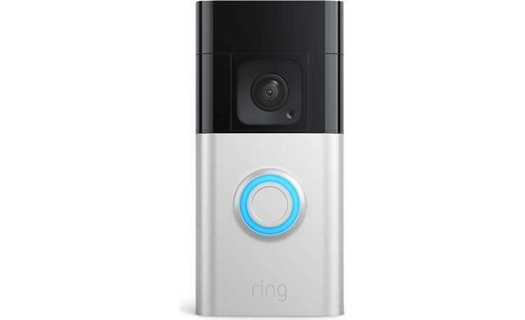 Ring Battery Doorbell Plus Hardwired or battery-powered HD+ video doorbell  with color night vision at Crutchfield