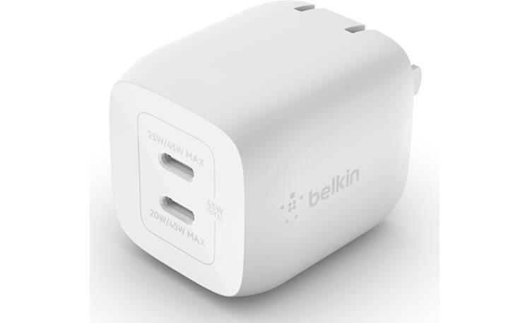 Belkin BOOST↑CHARGE™ PRO Dual USB-C Charger Left front