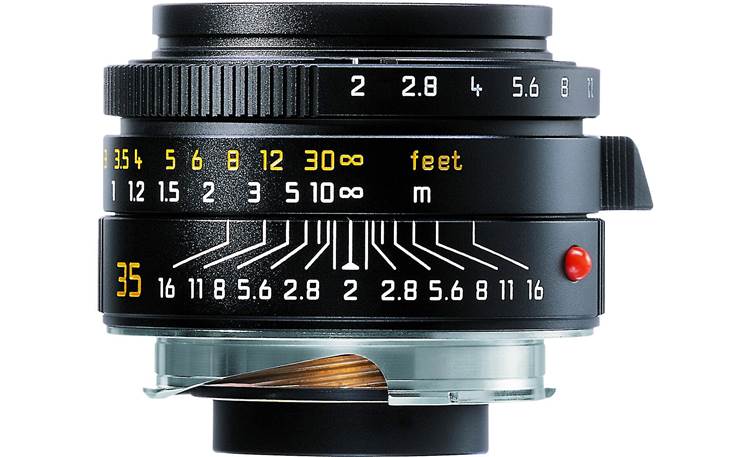 Leica Summicron-M 35mm f/2 ASPH Side view