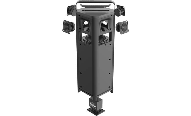 Escape P9 Exploded view of speaker array