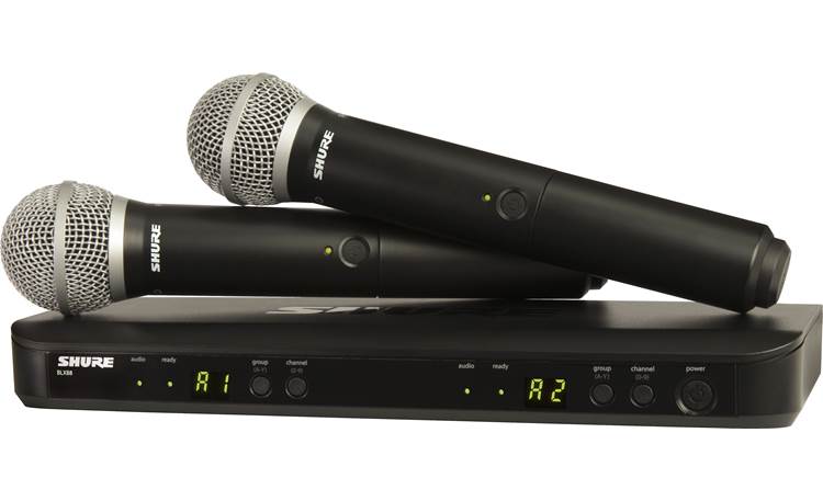 Shure BLX288/PG58 Front