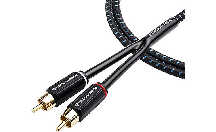 Tributaries Series 4 Model 4A Gold-plated solid-brass RCA connectors