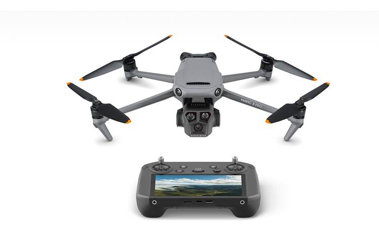 DJI Mavic 3 Pro Fly More Combo/DJI RC Pro Included DJI RC Pro smart controller features a bright touchscreen