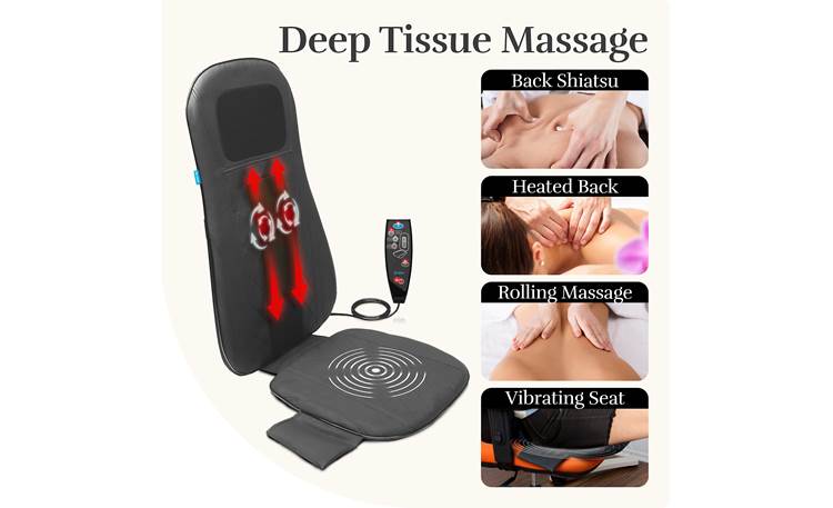 Njoie Ripple Vibrating Heated Chair Massager