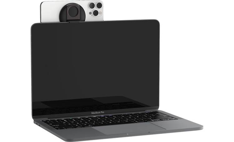 Belkin iPhone® Mount with MagSafe® Mounts iPhone to select Mac notebooks (iPhone and laptop not included)