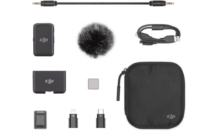 Rent a DJI Mic - Wireless Lavalier Microphone with Dual-Channel Recording,  Best Prices