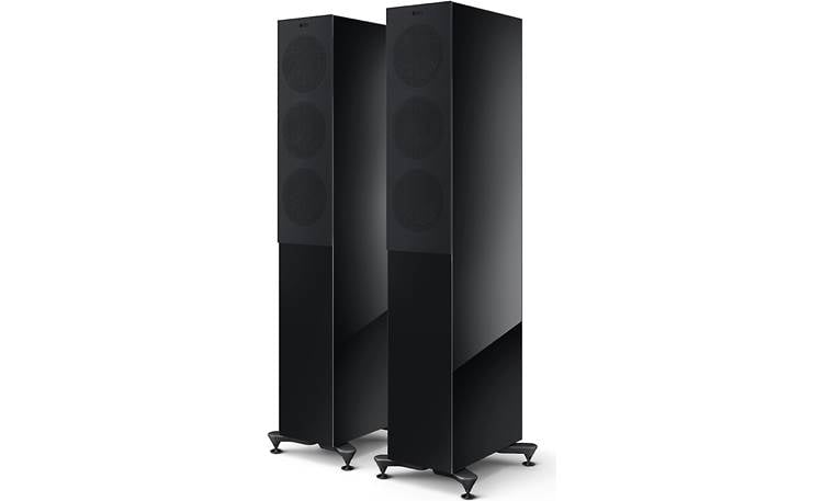 KEF R5 Meta (Black Gloss) Floor-standing speaker at Crutchfield