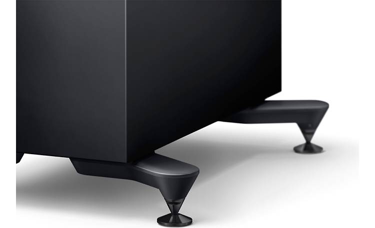 KEF R7 Meta Included plinth and carpet spikes provide added stability