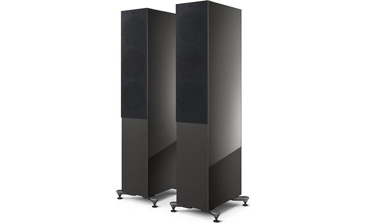 KEF R7 Meta Pair shown, with included microfiber grilles (speakers sold individually)