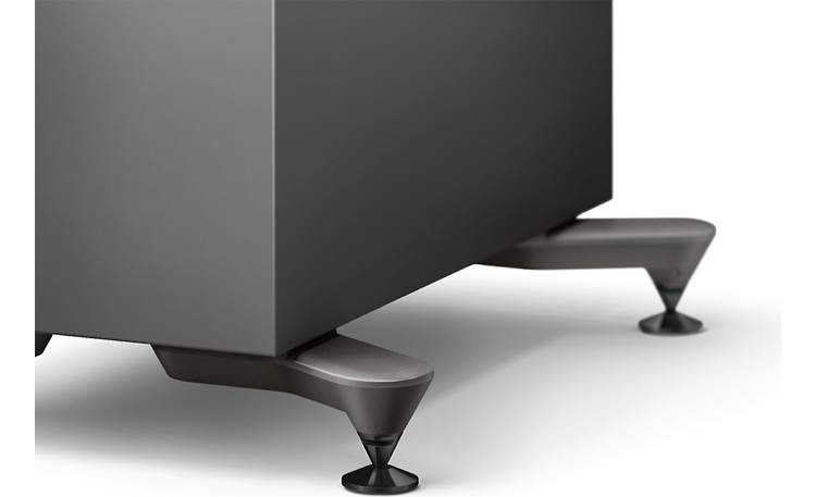KEF R7 Meta Included plinth and carpet spikes provide added stability