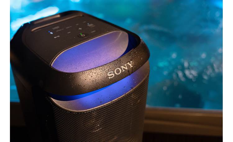 Sony SRS-XV800 IPX4-rated water-resistant