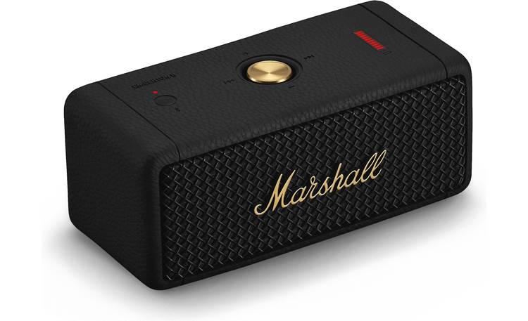 Marshall Emberton II (Black and Brass) Waterproof portable Bluetooth®  speaker at Crutchfield