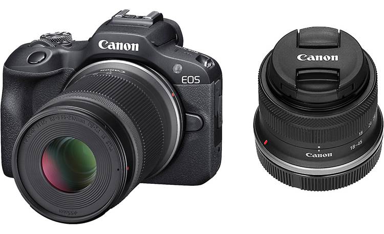 Canon EOS R100 Mirrorless Camera with 18-45mm & 55-210mm Lenses Kit