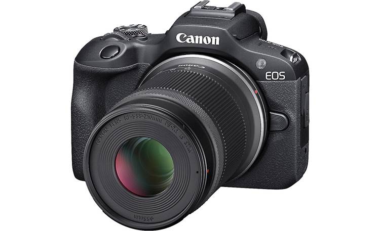  Canon EOS R100 Mirrorless Camera, RF Mount, 24.1 MP, DIGIC 8  Image Processor, Continuous Shooting, Eye Detection AF, Full HD Video, 4K,  Small, Lightweight, Wi-Fi, Bluetooth, Content Creation : Electronics