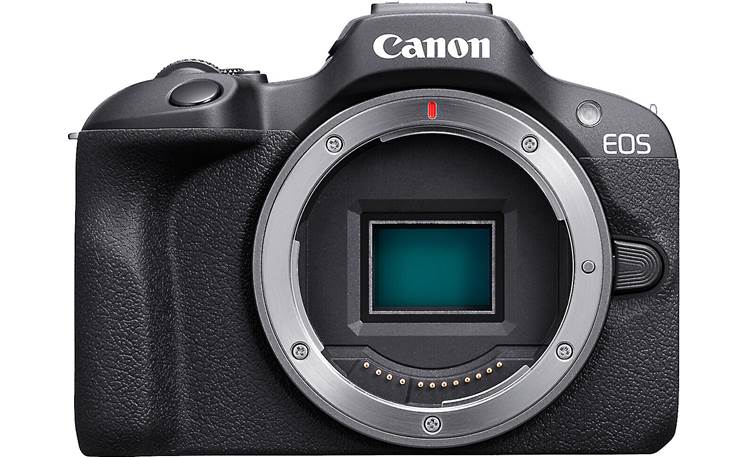 Canon EOS R100 (no lens included) 24.1-megapixel APS-C mirrorless camera  with Wi-Fi® and Bluetooth® at Crutchfield