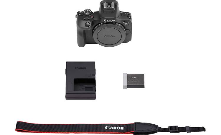 Canon EOS R100 (no lens included) 24.1-megapixel APS-C mirrorless ...