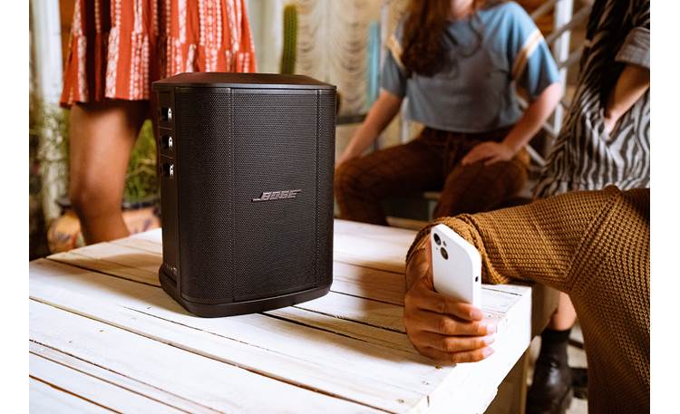 Bose® S1 Pro Portable PA system — includes rechargeable battery at  Crutchfield