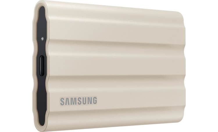 Samsung T7 Shield 2TB (Beige) Portable SSD with USB 3.2 at Crutchfield