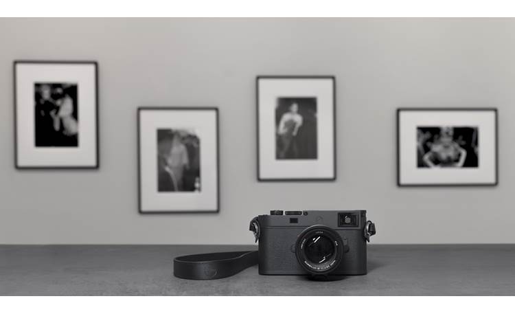 Leica M11 Monochrom (no lens included) Shown with included strap and lens (sold separately)