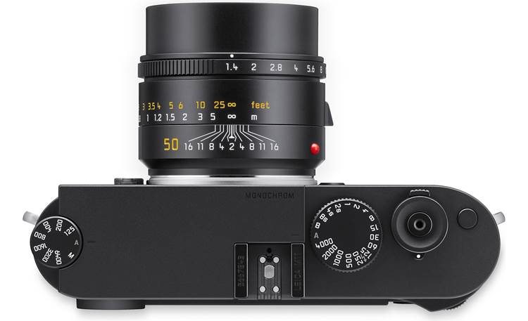 Leica M11 Monochrom (no lens included) Top view (lens sold separately)