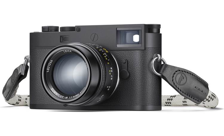 Leica M11 Monochrom (no lens included) Shown with rope strap and lens (both sold separately)