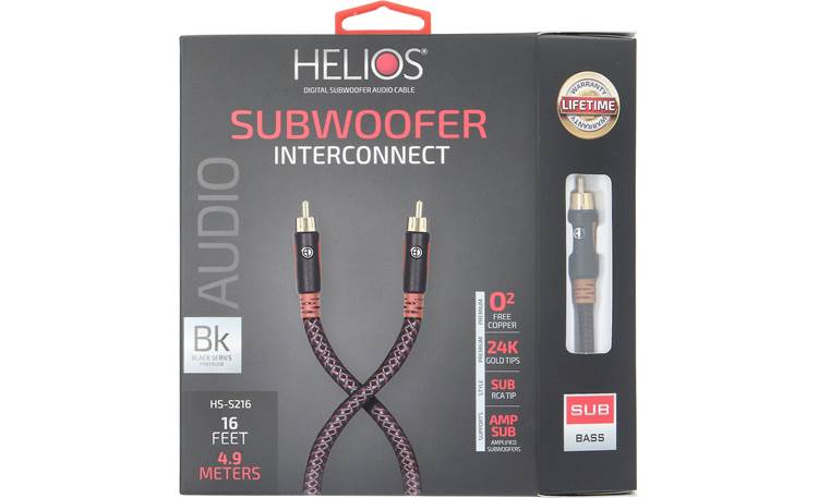 Ethereal Helios Subwoofer Cable Packaging