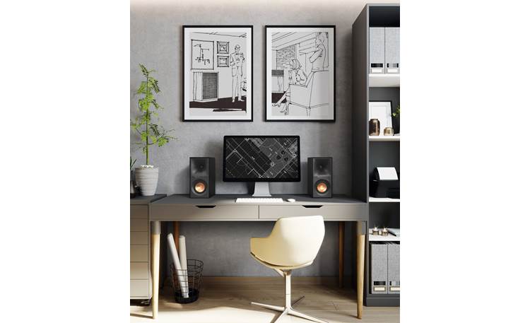 Klipsch R-40PM The compact R-40PMs work great as desktop speakers